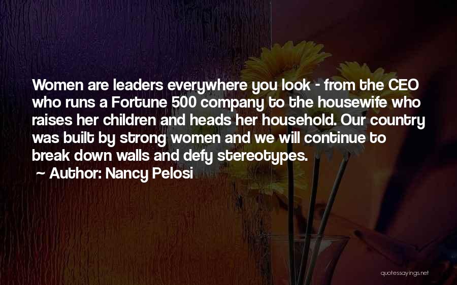 Running A Company Quotes By Nancy Pelosi