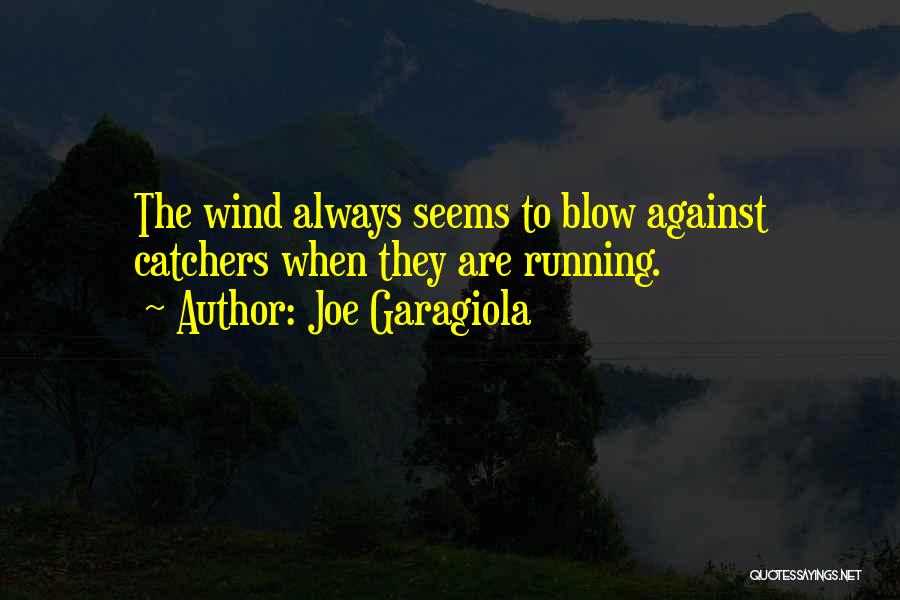 Running Against The Wind Quotes By Joe Garagiola