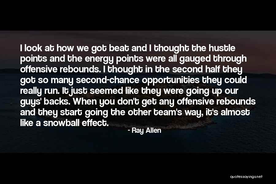 Running Backs Quotes By Ray Allen Running Backs Quotes By Ray Allen