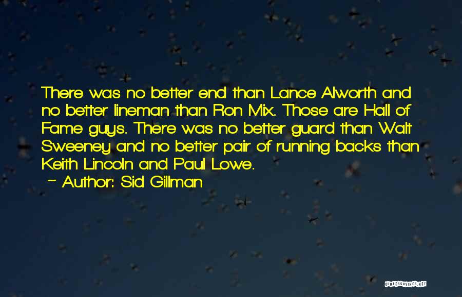 Running Backs Quotes By Sid Gillman