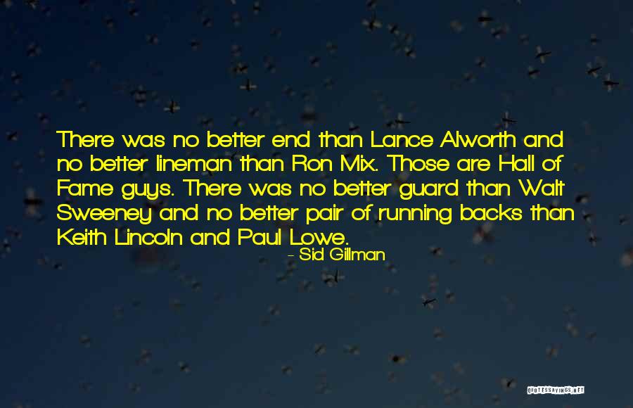 Running Backs Quotes By Sid Gillman Running Backs Quotes By Sid Gillman