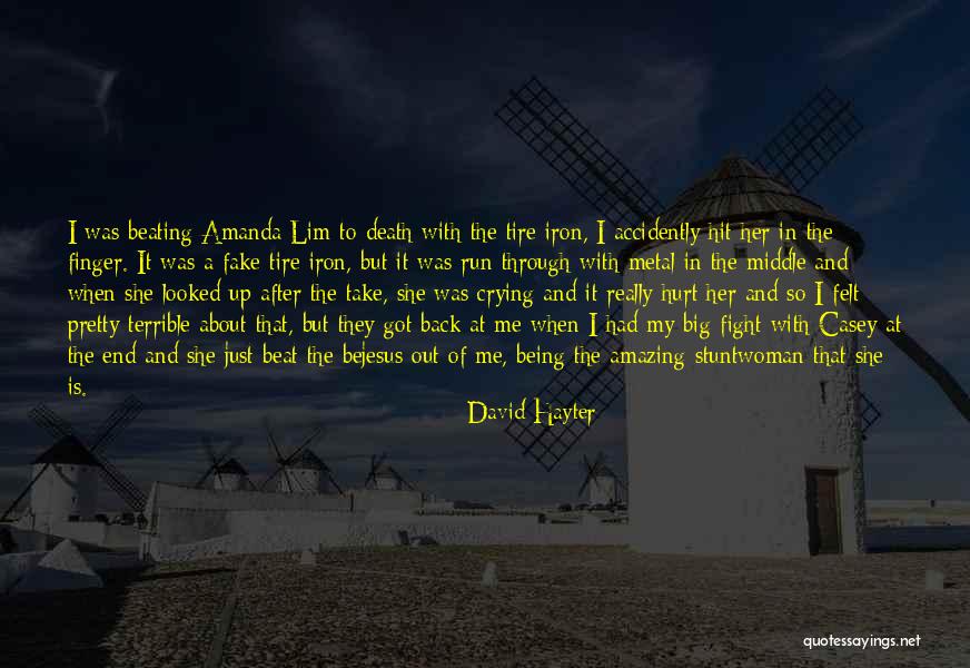 Running Being Quotes By David Hayter Running Being Quotes By David Hayter