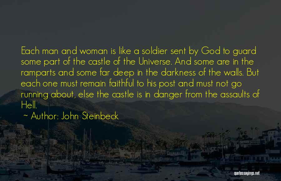 Running From God Quotes By John Steinbeck
