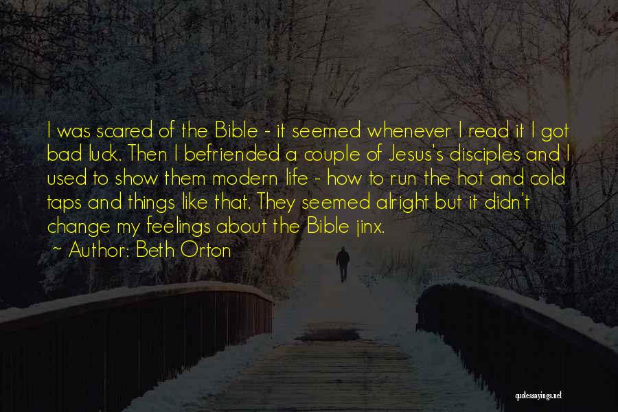 Running From The Bible Quotes By Beth Orton