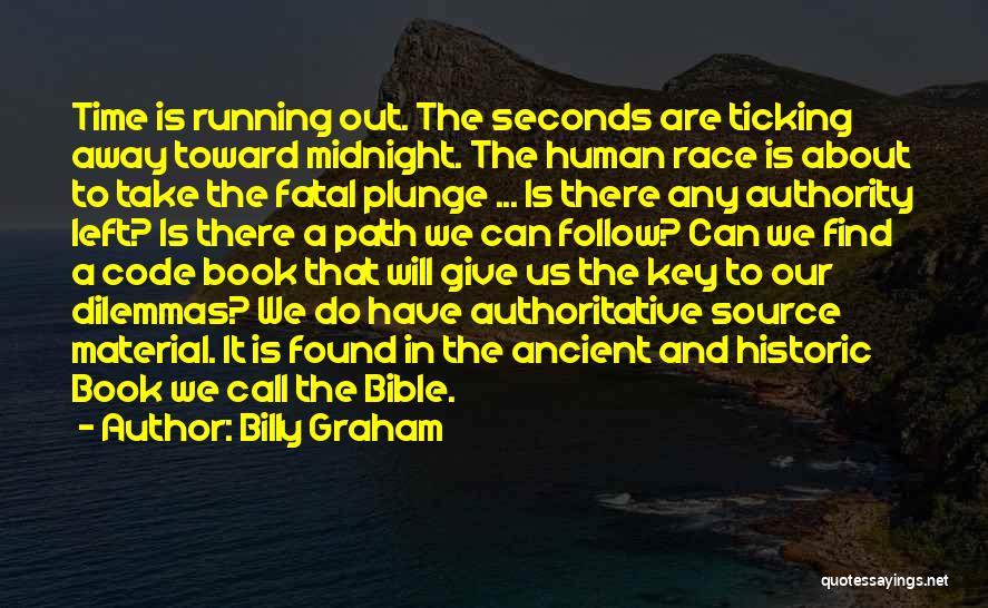 Running From The Bible Quotes By Billy Graham