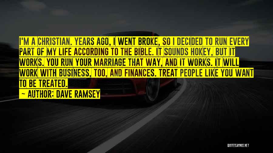 Running From The Bible Quotes By Dave Ramsey