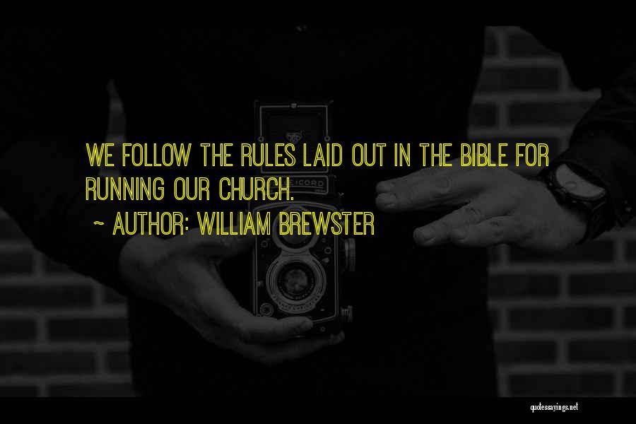Running From The Bible Quotes By William Brewster