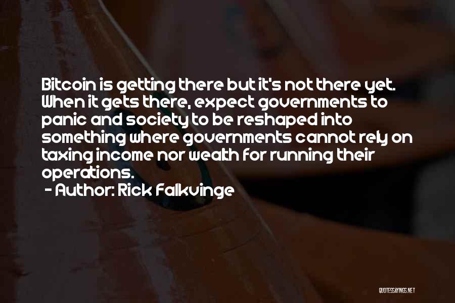 Running From Your Past Quotes By Rick Falkvinge