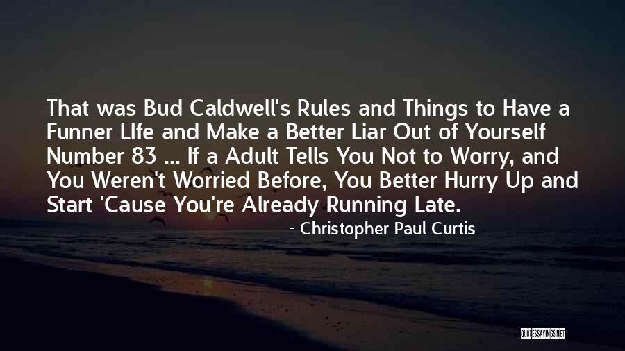 Running Humor Quotes By Christopher Paul Curtis Running Humor Quotes By Christopher Paul Curtis