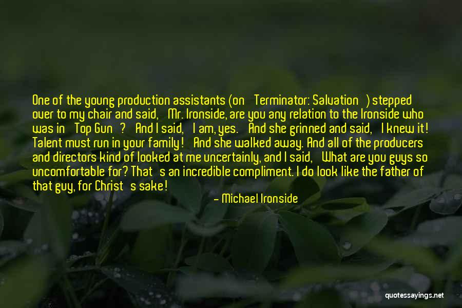 Running In The Family Quotes By Michael Ironside Running In The Family Quotes By Michael Ironside