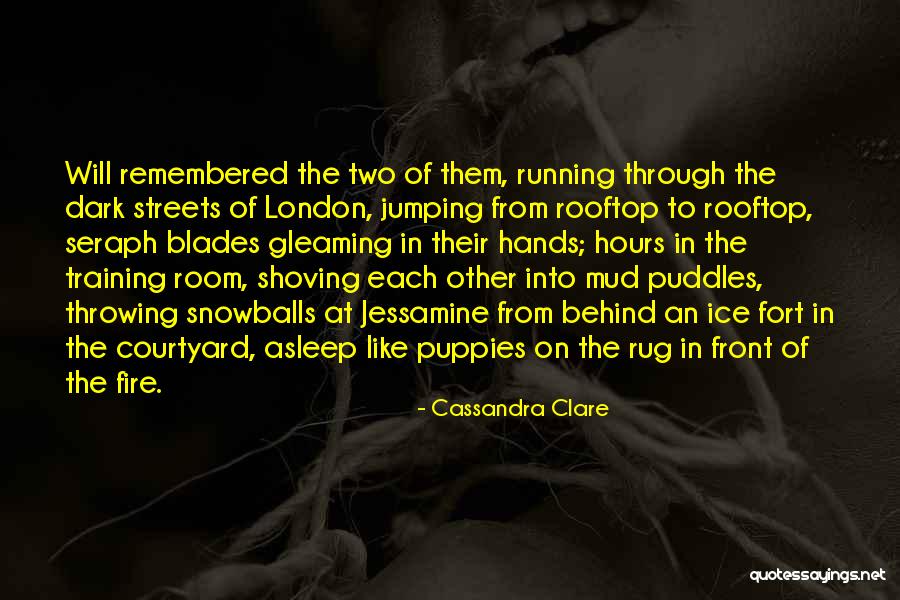 Running Into The Fire Quotes By Cassandra Clare Running Into The Fire Quotes By Cassandra Clare