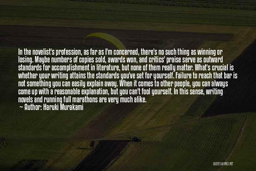 Running Marathons Quotes By Haruki Murakami