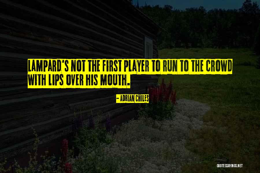 Running Mouth Quotes By Adrian Chiles Running Mouth Quotes By Adrian Chiles