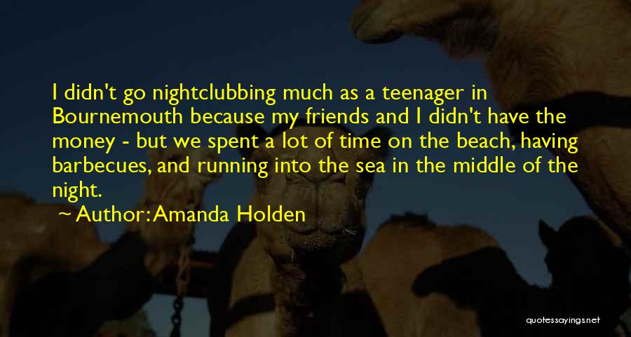 Running On The Beach Quotes By Amanda Holden