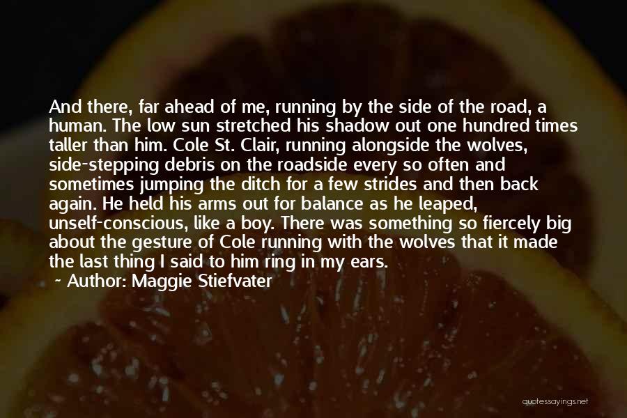 Running On The Road Quotes By Maggie Stiefvater