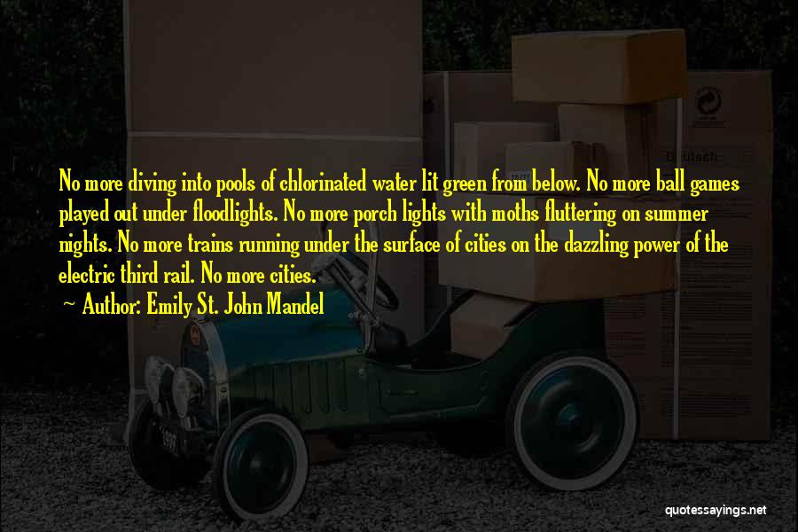 Running Out Of Water Quotes By Emily St. John Mandel