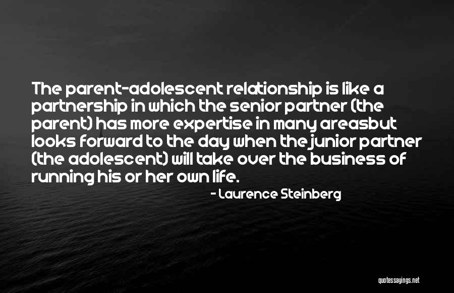 Running Partner Quotes By Laurence Steinberg Running Partner Quotes By Laurence Steinberg