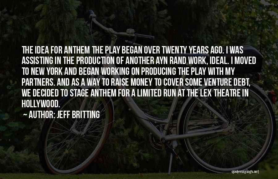 Running Partners Quotes By Jeff Britting