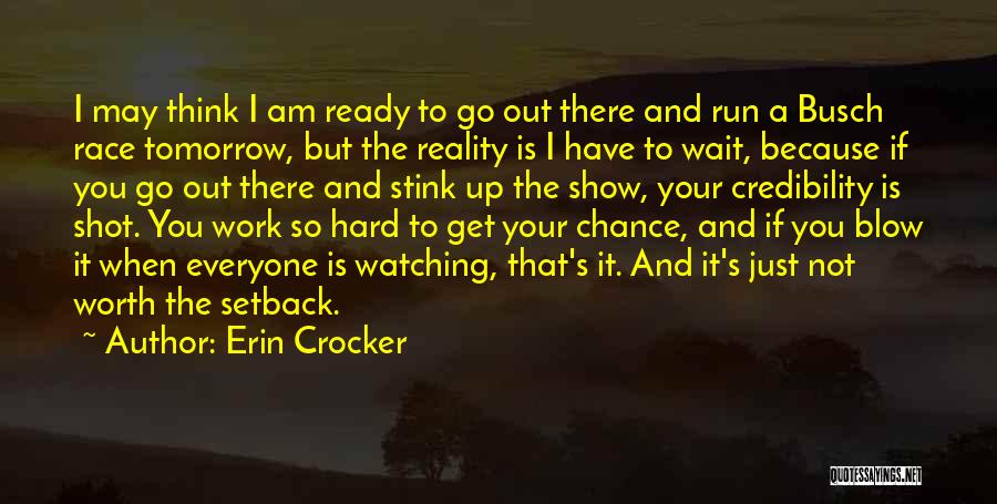 Running Setback Quotes By Erin Crocker