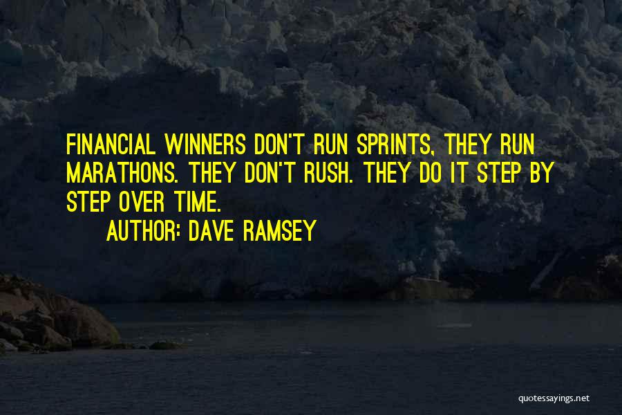 Running Sprints Quotes By Dave Ramsey