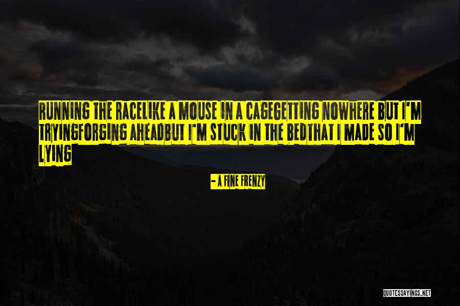 Running The Race Of Life Quotes By A Fine Frenzy Running The Race Of Life Quotes By A Fine Frenzy
