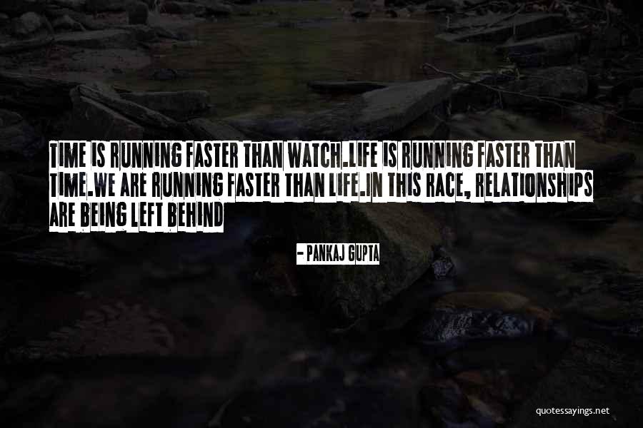 Running The Race Of Life Quotes By Pankaj Gupta