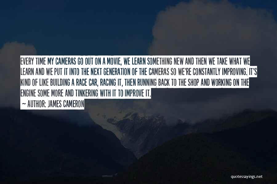 Running The Race Quotes By James Cameron