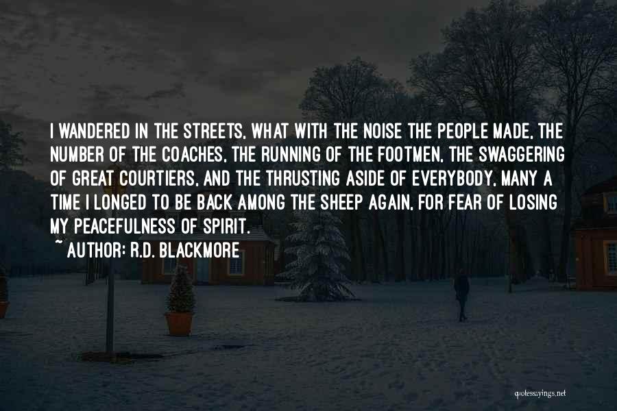 Running The Streets Quotes By R.D. Blackmore