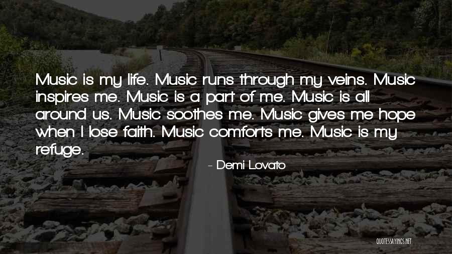 Running Through Life Quotes By Demi Lovato