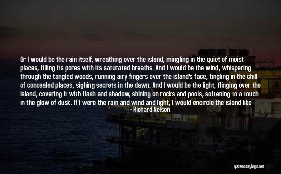 Running Through The Rain Quotes By Richard Nelson