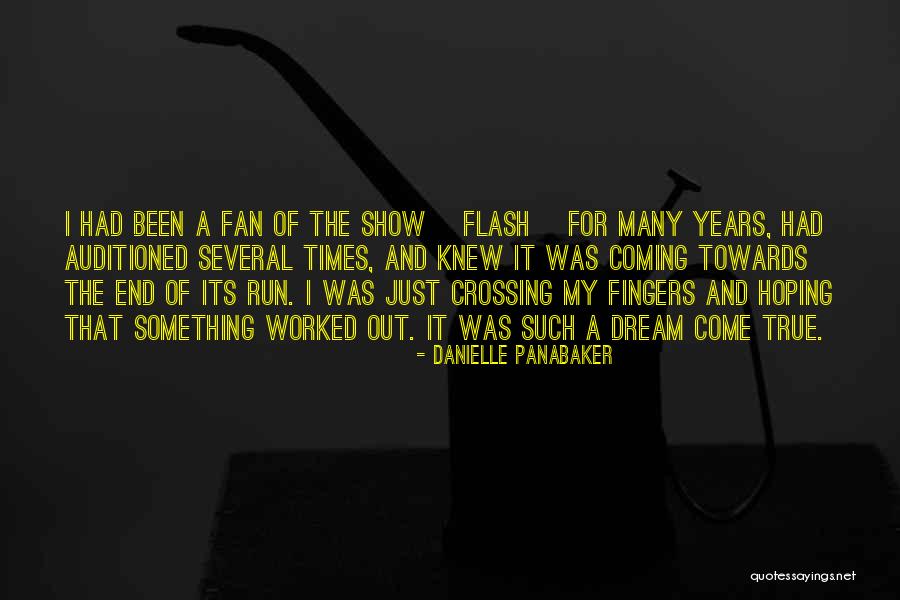 Running Towards Quotes By Danielle Panabaker Running Towards Quotes By Danielle Panabaker