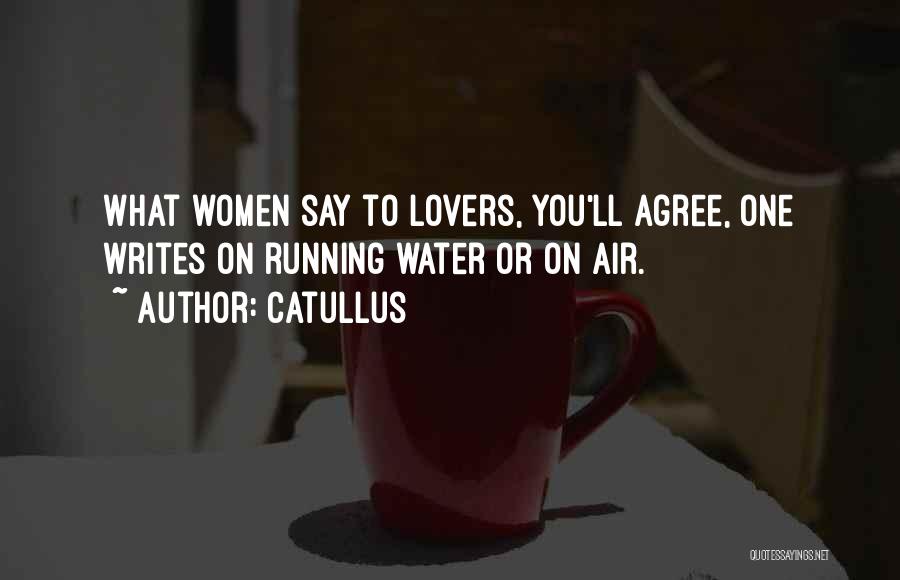 Running Water Quotes By Catullus