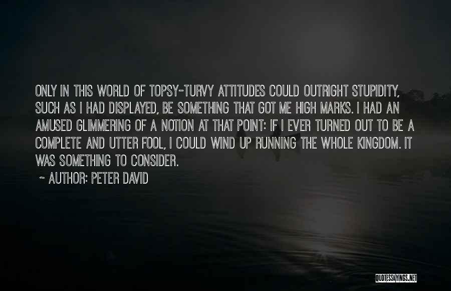 Running Wind Quotes By Peter David