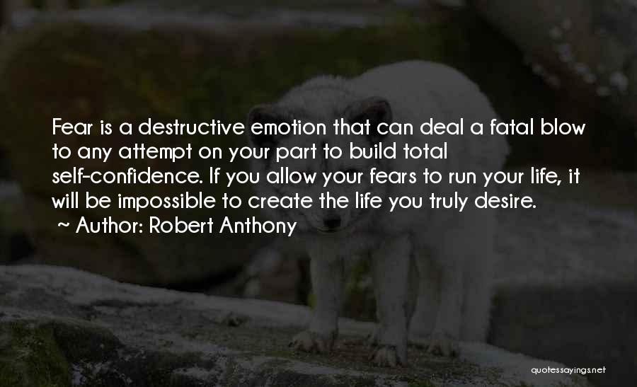 Running With Confidence Quotes By Robert Anthony