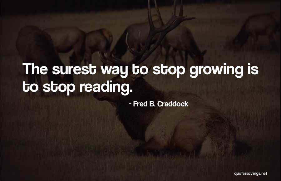 Runova Quotes By Fred B. Craddock Runova Quotes By Fred B. Craddock