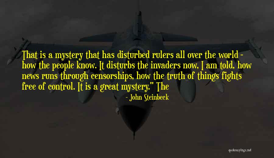 Runs The World Quotes By John Steinbeck Runs The World Quotes By John Steinbeck