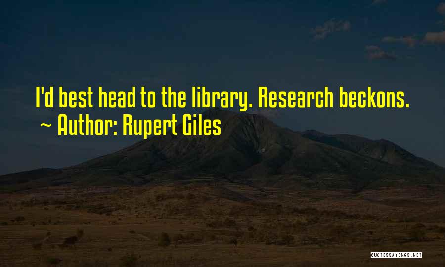 Rupert Giles Quotes 983609