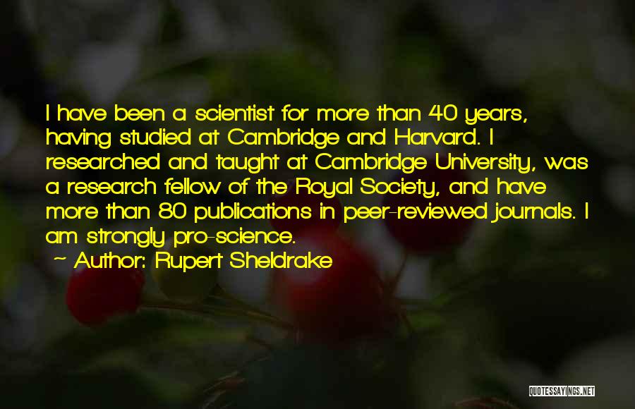 Rupert Sheldrake Quotes 1770036