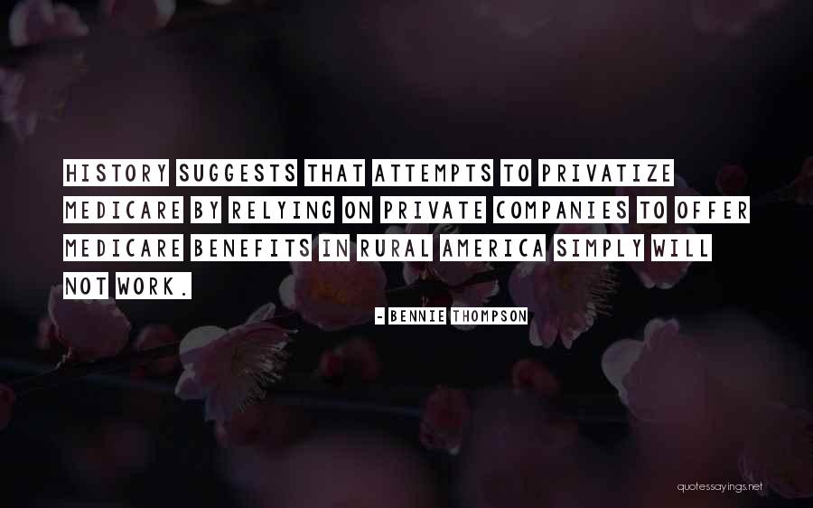 Rural America Quotes By Bennie Thompson Rural America Quotes By Bennie Thompson