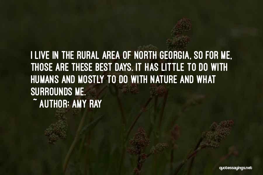 Rural Area Quotes By Amy Ray