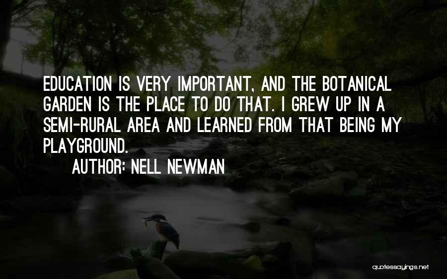 Rural Area Quotes By Nell Newman