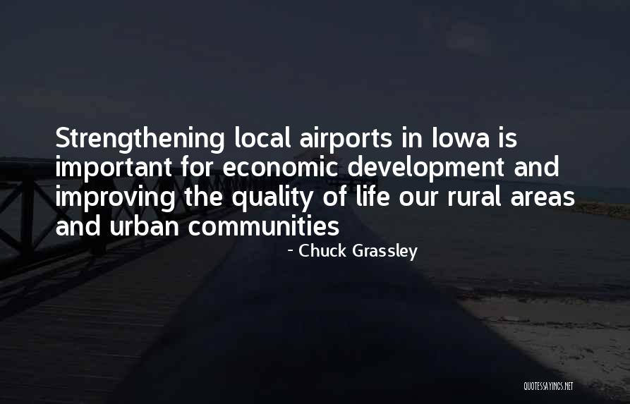 Rural Areas Quotes By Chuck Grassley Rural Areas Quotes By Chuck Grassley