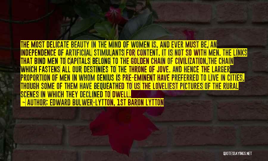 Rural Beauty Quotes By Edward Bulwer-Lytton, 1st Baron Lytton