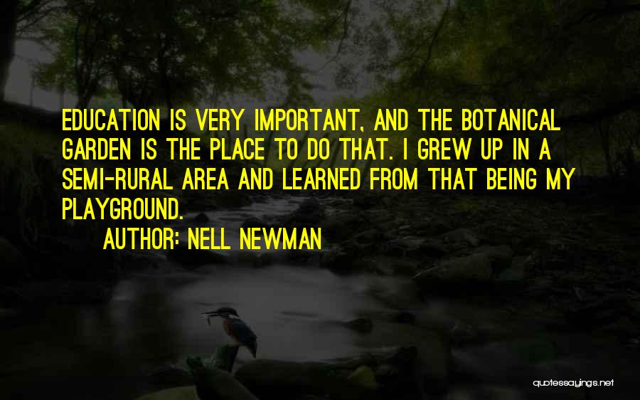 Rural Education Quotes By Nell Newman