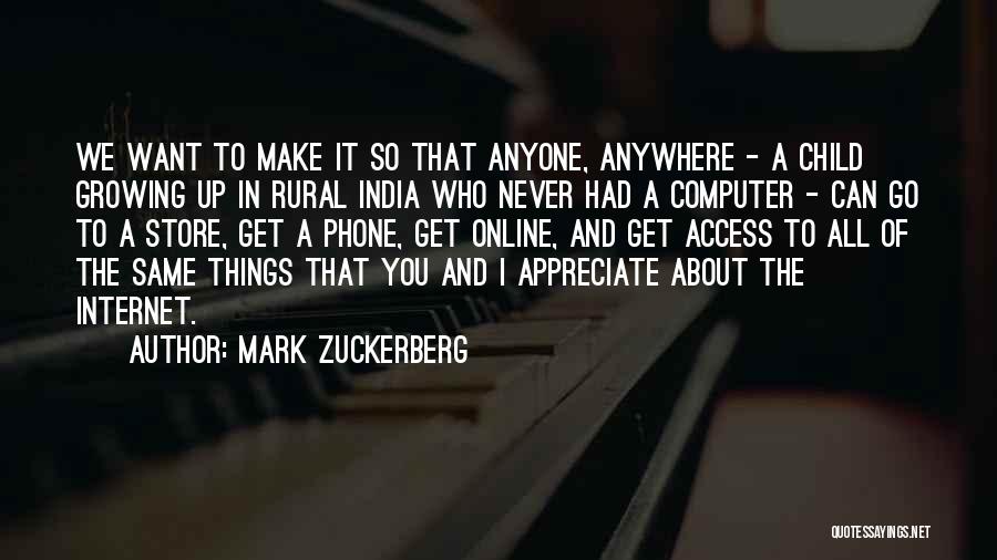 Rural India Quotes By Mark Zuckerberg