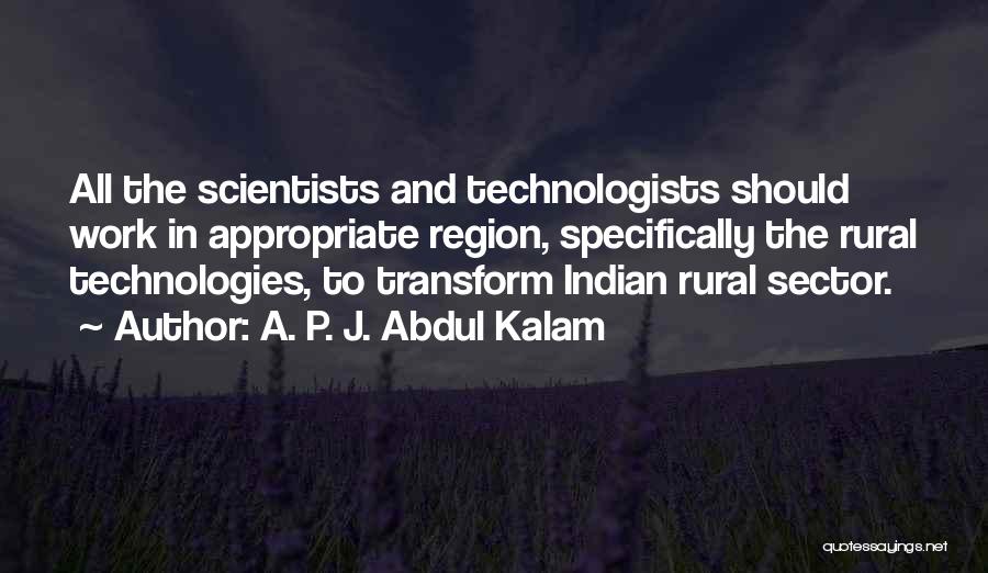 Rural Indian Quotes By A. P. J. Abdul Kalam