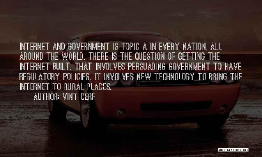 Rural Places Quotes By Vint Cerf