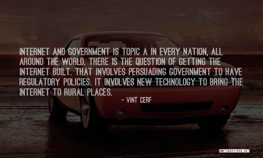 Rural Places Quotes By Vint Cerf