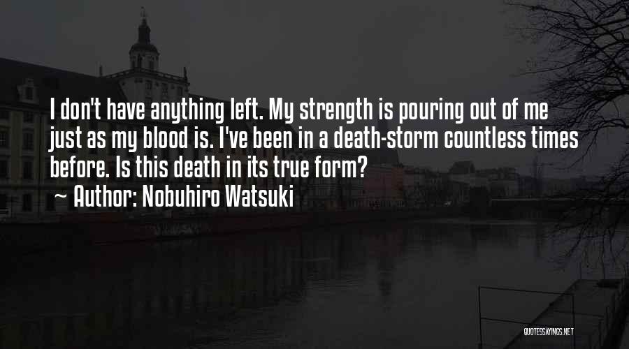 Rurouni Kenshin Best Quotes By Nobuhiro Watsuki