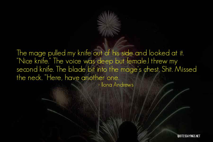 Rusack Wines Quotes By Ilona Andrews Rusack Wines Quotes By Ilona Andrews